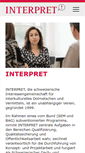 Mobile Screenshot of inter-pret.ch